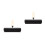 2Pcs Glue Roller for Painting Rubber Wood Handle Durable Black Tool 5