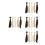 20Pièces Perruques Droites Synthétiques Accessoires De Coiffure 5