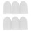 30Pcs Silicone Spill-Proof White Covers for Tea and Coffee Pots 2