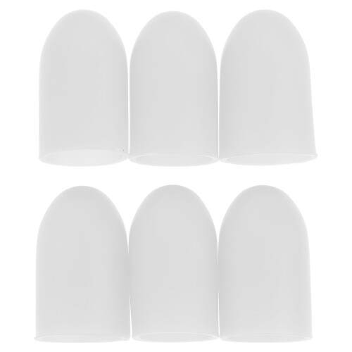 30Pcs Silicone Spill-Proof White Covers for Tea and Coffee Pots 1