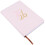 2Pcs Pink Meeting Notebook for Work with Daily Page Layout 3