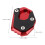 Red Heavy Duty Kickstand Stabilizer Plate Motorcycle Accessories 2