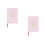 2Pcs Pink Meeting Notebook for Work with Daily Page Layout 5
