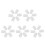 30Pcs Silicone Spill-Proof White Covers for Tea and Coffee Pots 7