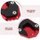 Red Heavy Duty Kickstand Stabilizer Plate Motorcycle Accessories 8