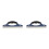 2Pcs Blue Mirror Squeegee Car Glass Wiper Smooth Water Scraping Tool 1