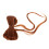5Pièces Clips Décoratifs Chignons Synthétiques Light Brown 2