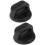 10Pcs Compact Black Bakelite Lid Knobs Sturdy Pot Handle Accessories 2
