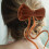 5Pièces Clips Décoratifs Chignons Synthétiques Light Brown 10