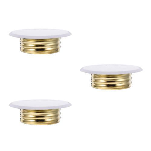3Pcs Multi Metal Fire Sprinkler Covers Wall-Mounted Ceiling Protector