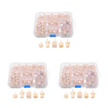 540St Veelzijdige Punaises in 5 Vormen Voor Prikbord Beige