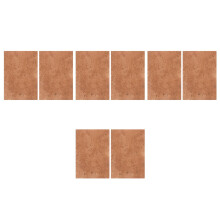 8Pcs Khaki Sax Neck Cork Slices for Alto Soprano Tenor Saxophone