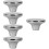 5Pcs Lightweight Stainless Steel Pot Lid Knobs Compact Pan Lid Handles 1