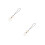 2Pcs Lightweight White Jade Fox Phone Strap Practical Hanging Charm 5