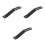 3Pcs Iron Quick Shifter Support Bracket Black Car Gearshift Mount 9