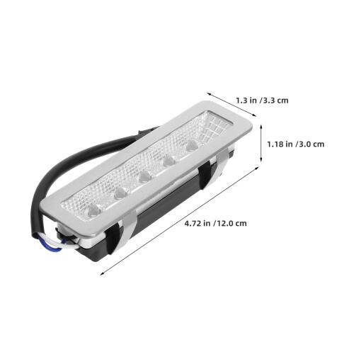 2Pièces Ampoules LED Double Rangée En Alliage Pour Cuisine 2