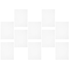 20Pcs Shredder Lubricating Oil Sheets White Paper for Cleaner Gears