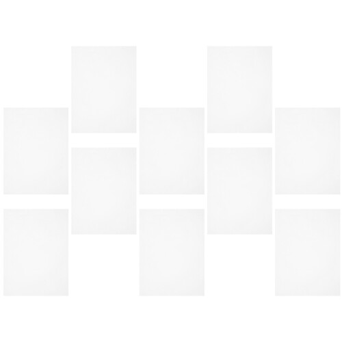 20St Smeerpapier Voor Versnipperaars Wit, Verlengt Levensduur