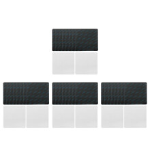 40Pcs PU Rug Tape Black Carpet Pad Non Slip for Home Office Decor Use