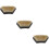 3Pièces Socle Pour Fleurs Stylé, Accessoire De Fixation 9