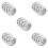 15Pièces Pan Aluminium Pour Palette DIY Argent Résistant 6