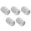 15Pièces Pan Aluminium Pour Palette DIY Argent Résistant 7