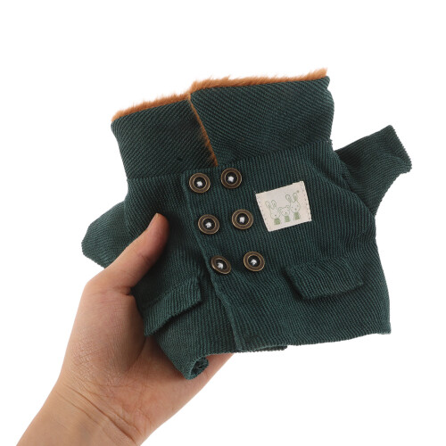 1Ensemble Vêtement Vert En Polyester Pour Décor 2