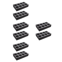 8Stk Robuste Mehrfach-Becherhalter Für Dessert Takeout