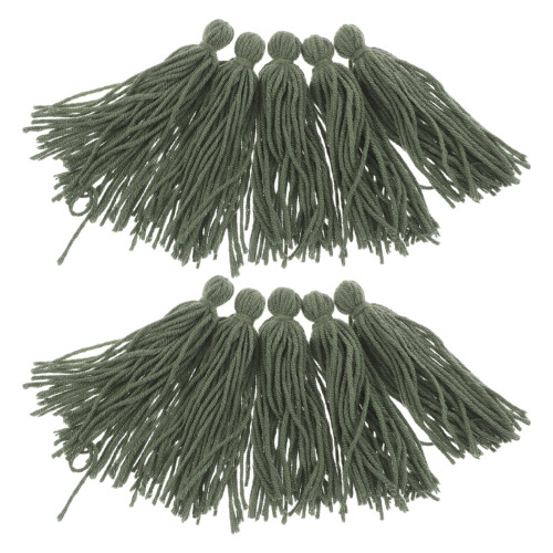 50Pièces Vert Olive Mops De Pour Aquarium 2