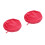 2Stk Flaschenbezug Rund Wiederverwendbar Pink 7