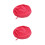 2Stk Flaschenbezug Rund Wiederverwendbar Pink 9