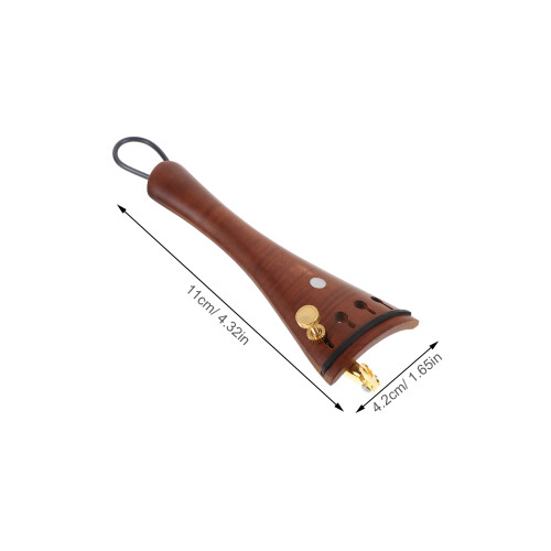 Chevalet De Violon 4/4 Bois Avec Microréglages Métal Marron 1