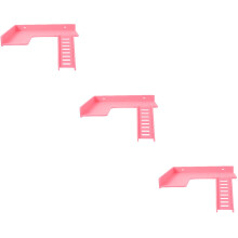 3 Pcs Ladder Platform Climbing Wood Plastic Pet