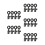 20Pcs Black Universal Microphone Clips with 270 Rotation for Home Use 1