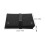Carnet De Collection De Patchs Noir En Tissu Oxford Avec 3