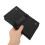 Carnet De Collection De Patchs Noir En Tissu Oxford Avec 4