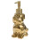 3Stk Handseifenspender Keramik Gold, Robust, Modern, Nachfüllbar 3