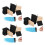 48Pcs Portable Black Sponge Painting Tools for Kids' Creative Art 8