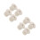 8Pièces Capuchons Plastique Beige Pour Fixation Sécurisée De 11
