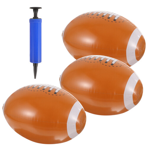4Sets Leichte PVC Strandspielbälle, Bunt, Wiederverwendbare Poolbälle 2