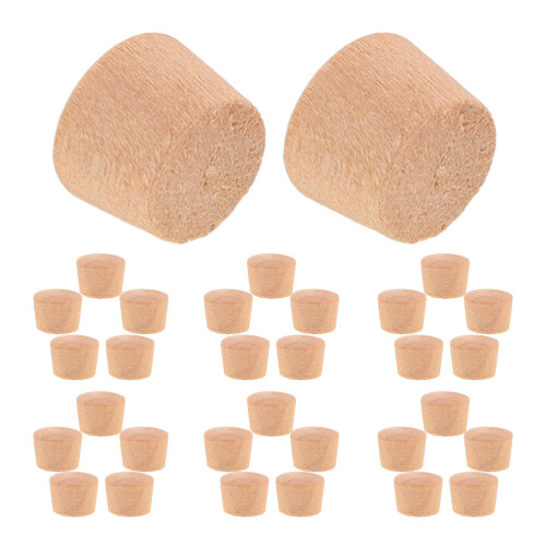 250Pièces Bouchons Bois Polyvalents Pour Accessoires Bois 2