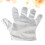 40Paquets Accessoires Main Jetables Blancs Protection Hygiène Cuisine 5