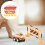 248Pcs Compact Assorted Color Traffic Signs Toy Kids Interactive Play 6