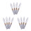 12Pièces Supports Transparents En Pour Fléchettes Soft Tip 7
