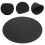 2Pcs Black Drum Mute Pads Silent Dampening Cushions for Practice 8