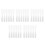 30Pièces Spatules Réutilisables Plastique Transparent Flexible 4
