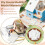 3Pièces Colle Décorative Blanche En Fécule De Pour Miniatures 9