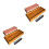 2Sets Kitchen Sharpening Stone with Wooden for Home Use 8