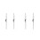 4Pièces Tringles Levage Vidage Lavabo Multi Usage Inox 4