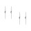 4Pièces Tringles Levage Vidage Lavabo Multi Usage Inox 5